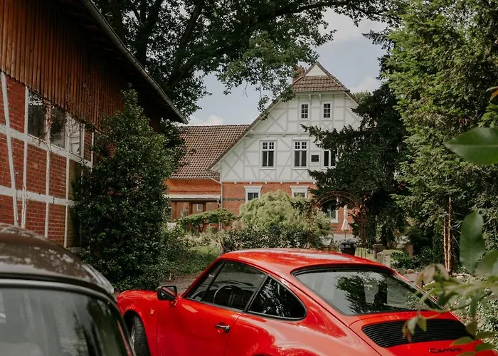 Paerchen Auszeit Am Rande Der Heide Constantia Apartman Schwienau